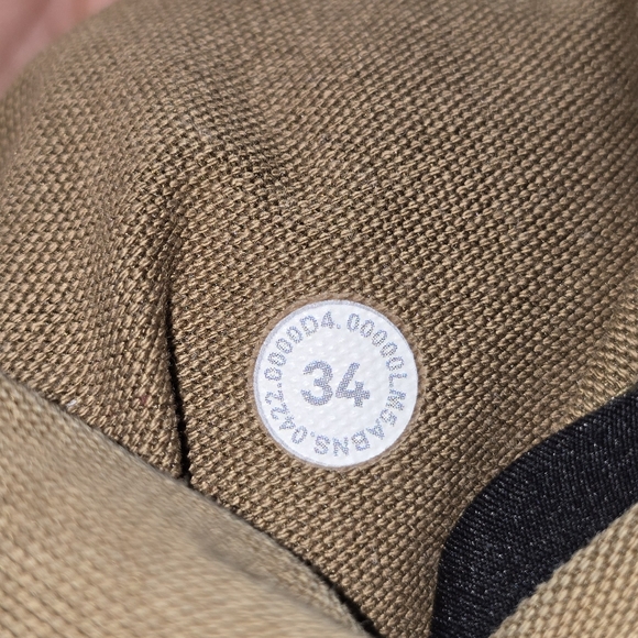 Lululemon Mens Tan Straight-Leg Pants Size 34 - Picture 6 of 6